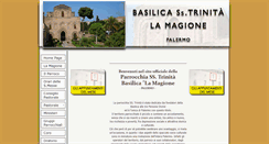 Desktop Screenshot of basilicalamagione.diocesipa.it